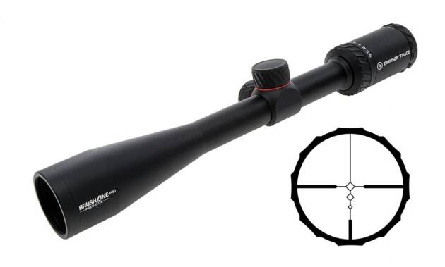 CRIMSON TRACE BRUSHLINE PRO 3-9X40 1" PRED
