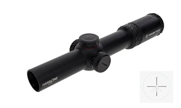 CRIMSON TRACE HARDLINE 1-6X24 34MM TR1-MIL