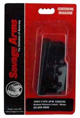 SAVAGE MAGAZINE 10FC/11FC - .223/.204RUGER 4RD BLUED