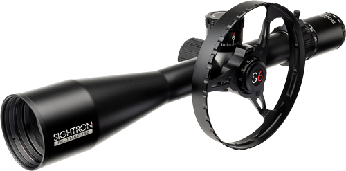 SIGHTRON SCOPE S6 10-60X56 ED - 34MM SIDE WHEEL ILLUM MOA-2FT