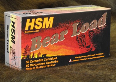 HSM BEAR 357 MAG 180GR RNFP - 50RD 10BX/CS