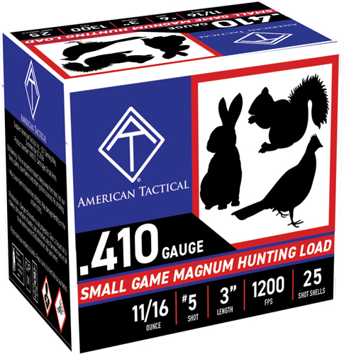 ATI GAME LOAD 410 3" 11/16OZ - #5 1200FPS 250RD CASE LOT