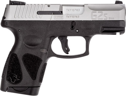 TAURUS G2S SLIM 9MM 7-SHOT - 3-DOT ADJ. MATTE SS POLYMER
