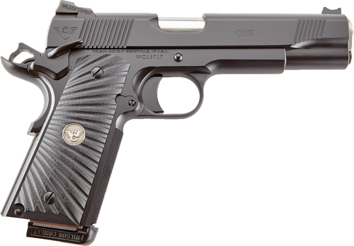 WILSON CQB-FS-9A 9MM 5" FS - 10-SHOT BLACK ARMOR TUFF