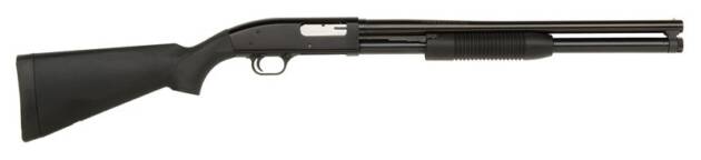MAVERICK 88 SECURITY 12GA 3" - 20" CYL 8RD BLACK SYNTHETIC