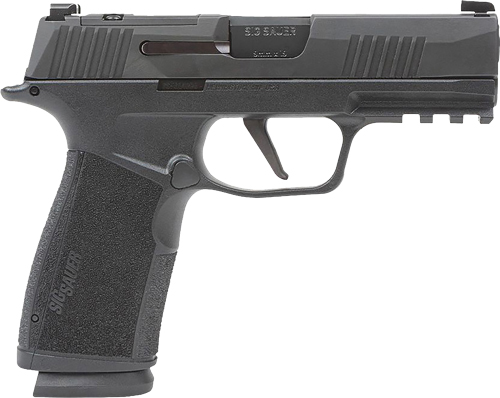 SIG P365X MACRO COMP 9MM 3.7" - XRAY-3 OR (2)10RD POLY/BLACK