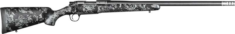 CHRISTENSEN RIDGELINE FFT - 7MM-08 S/S 20" CF BLACK W/GREY