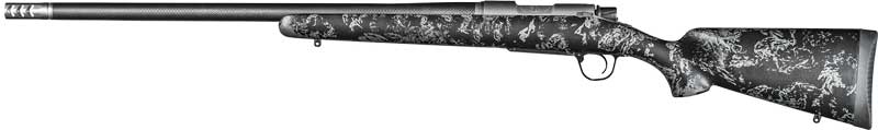 CHRISTENSEN RIDGELINE FFT - 7MM-08 S/S 20" CF BLACK W/GREY - Image 2