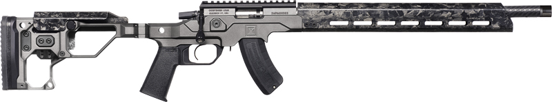 CHRISTENSEN MPR RIMFRE 22LR - 18" CF/CHASSIS TUNGST ADJ FLDG