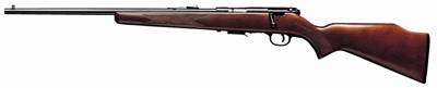 SAVAGE 93-GL 22WMR LH 21" - ACCU TRIGGER BLUE/HARDWOOD
