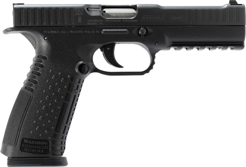 APF STRIKE ONE 9MM 5" BBL - 3-DOT SIGHT 2 17RD MAGS BLACK