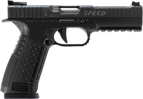 APF STRIKE ONE SPEED 9MM 5"BBL - ADJ. SIGHTS 17RD MAGS BLACK