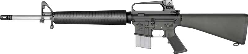 RRA LAR15 NM A2 223 WYLDE - 20" HVY MATCH BBL A2 STK BLACK