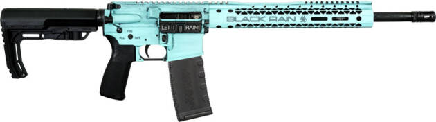 BLACK RAIN SPEC+ FUSION RIFLE - 5.56 16" TIFFANY BLUE 30RD
