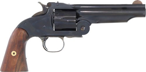 CIMARRON NO.3 AMERICAN 45LC - 1ST MODEL 5" FS BLUED WALNUT