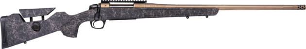 CVA CASCADE LR HUNTER 7MM RM - 24" RAIL BRNZ/BLACK W/BRNZ WEB