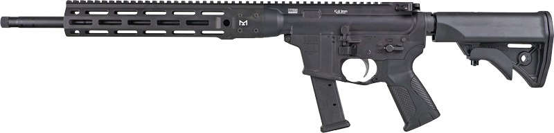 LWRC IC NINE CARBINE 9MM 16" - 27RD MAG ADJUSTABLE BLACK STK - Image 3