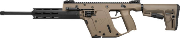 KRISS VECTOR CRB G2 22LR 16" - TB W/RAIL M4 STOCK 10RD FDE