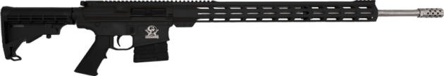 GLFA AR10 RIFLE 243 WIN - 24" S/S BBL 5-SHOT BLACK