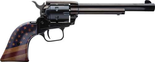 HERITAGE 22LR 6.5" FS BLUED - USA FLAG GRIP