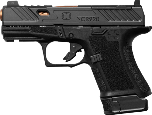 SHADOW SYSTEMS CR920 ELITE 9MM - OPTIC CUT FLUTED BRONZE BBL