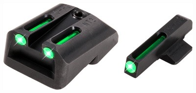 TRUGLO SIGHT SET 1911 3" - .45ACP TRITIUM/FIBER OPT. GRN