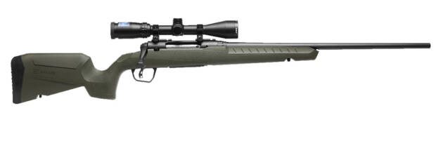 SAVAGE ARMS AXIS 2 CPT 223REM BL/GRN PKG