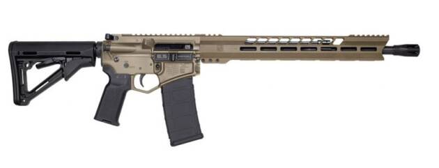DIAMONDBACK FIREARMS DB15BG 6.5GR FDE 18" V RAIL