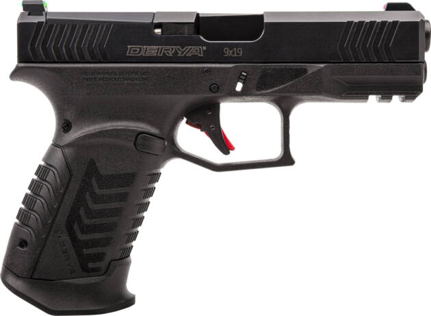 DERYA DY9 9MM BLK 15+1 3.8" OR US