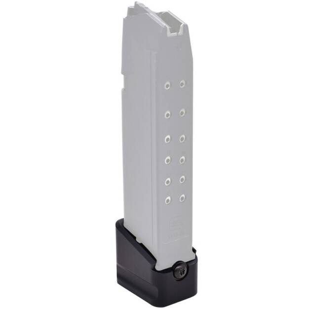 WARNE GLOCK 19/23 MAG EXT +5/+4 BLK