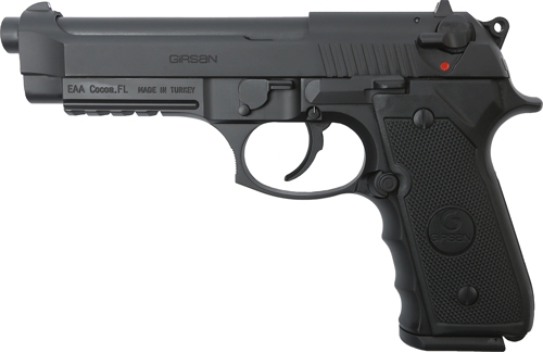 GIRSAN REGARD 9MM - ADJ. SGT 18-SHOT BLACK