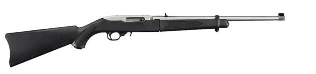 RUGER 10/22 TD 22LR SS/SYN 18.5"