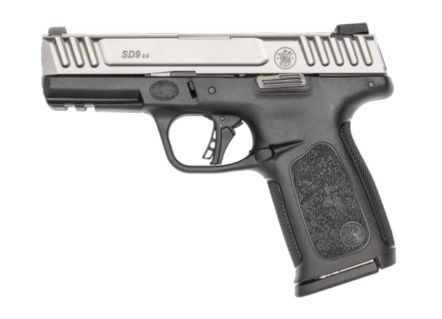 SMITH AND WESSON SD9 2.0 9MM 10+1 4" SS/BLK FS