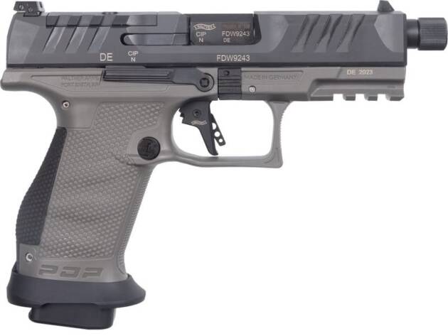 WALTHER ARMS PDP PRO SD 9MM CP 4.6" GRY OR