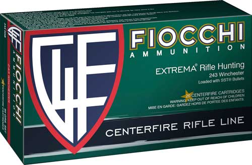FIOCCHI 243 WIN 95GR SST - 20RD 10BX/CS
