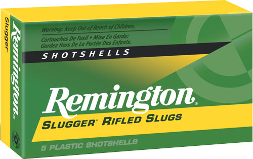 REMINGTON SLUGGER 12GA 2.75" - 1OZ RIFLED SLUG 15RD 5BX/CS