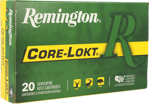 REMINGTON 30-06 180GR - CORE-LOKT PSP 20RD 10BX/CS