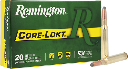 REMINGTON 280 REM 165GR - CORE-LOKT SP 20RD 10BX/CS