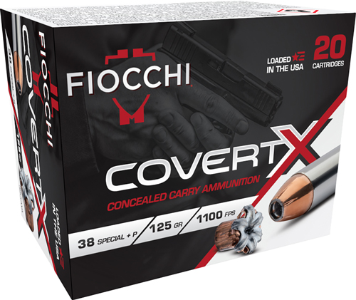 FIOCCHI 38 SPECIAL 125GR JHP - 20RD 10BX/CS