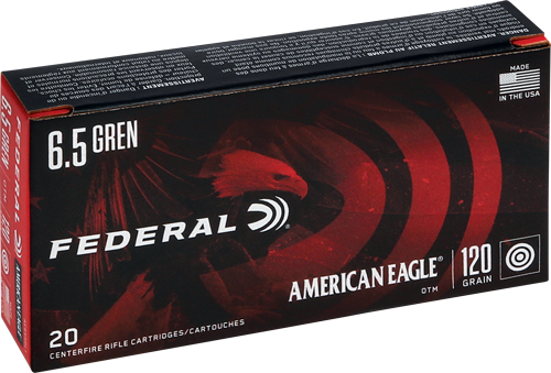 FEDERAL AE 6.5 GRENDEL 120GR - OTM 20RD 10BX/CS