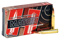 HORNADY SPF MATCH 223 REM 75GR - BTHP 20RD 10BX/CS