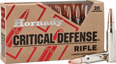 HORNADY CRITICAL DEFENSE 223 - REM 55GR FTX 20RD 10BX/CS