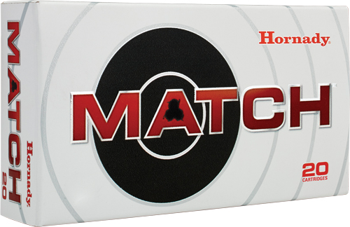HORNADY MATCH 308 WIN 178GR - BTHP 20RD 10BX/CS