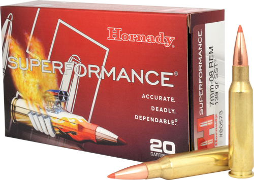 HORNADY SPF 6.5 CM 129GR SST - 20RD 10BX/CS