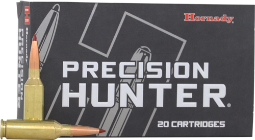 HORNADY PRECICION HUNTER - 22 ARC 80GR ELDX 20RD 10BX/CS
