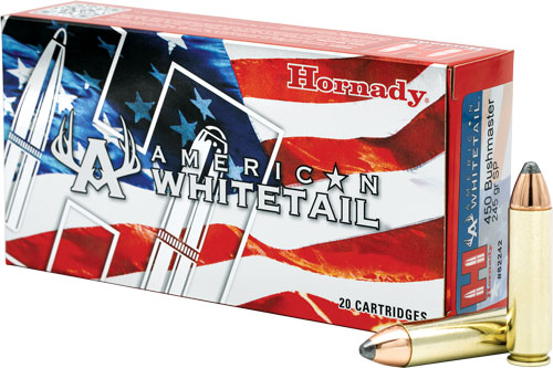 HORNADY WHITETAIL 450 BM 245GR - INTERLOCK 20RD 10BX/CS