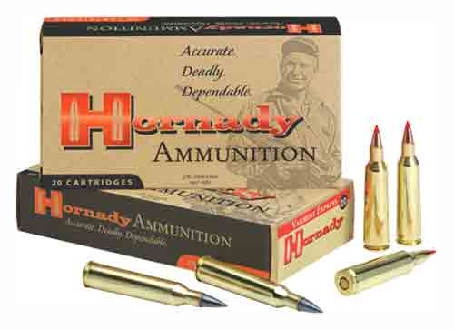 HORNADY VARMINT 220 SWIFT 55GR - V-MAX 20RD 10BX/CS