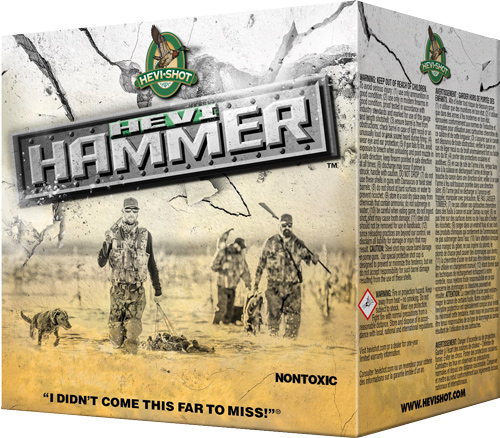 HEVI-SHOT HEAVY HAMMER 12GA - 3" 1-1/4OZ #4 25RD 10BX/CS