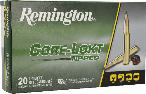 REMINGTON 243 WIN 95GR TIPPED - CORE-LOKT 20RD 10BX/CS
