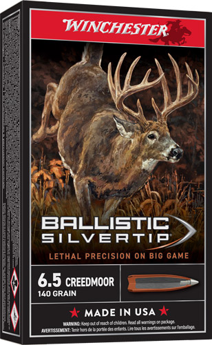 WINCHESTER SUPREME 6.5 CM - 140GR SILVERTIP 20RD 10BX/CS